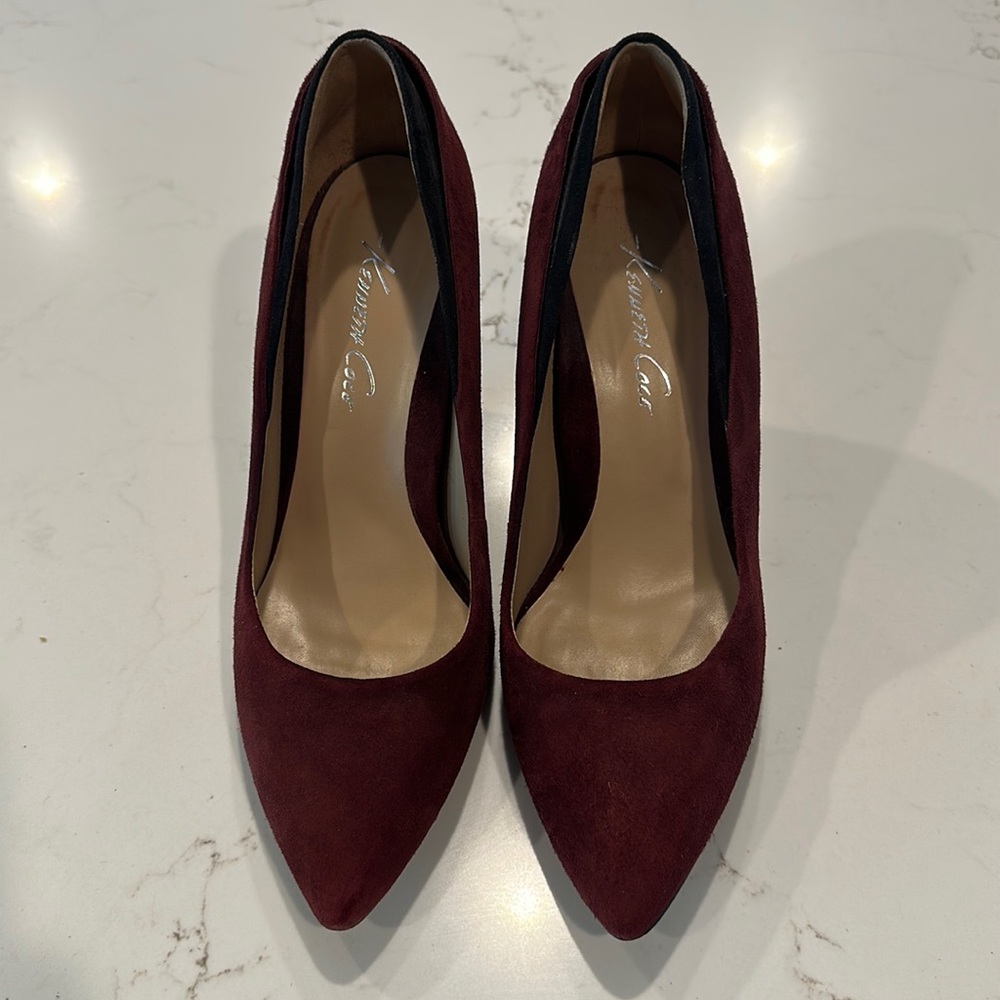 Kenneth Cole Suede Wedges - Picture 2 of 7